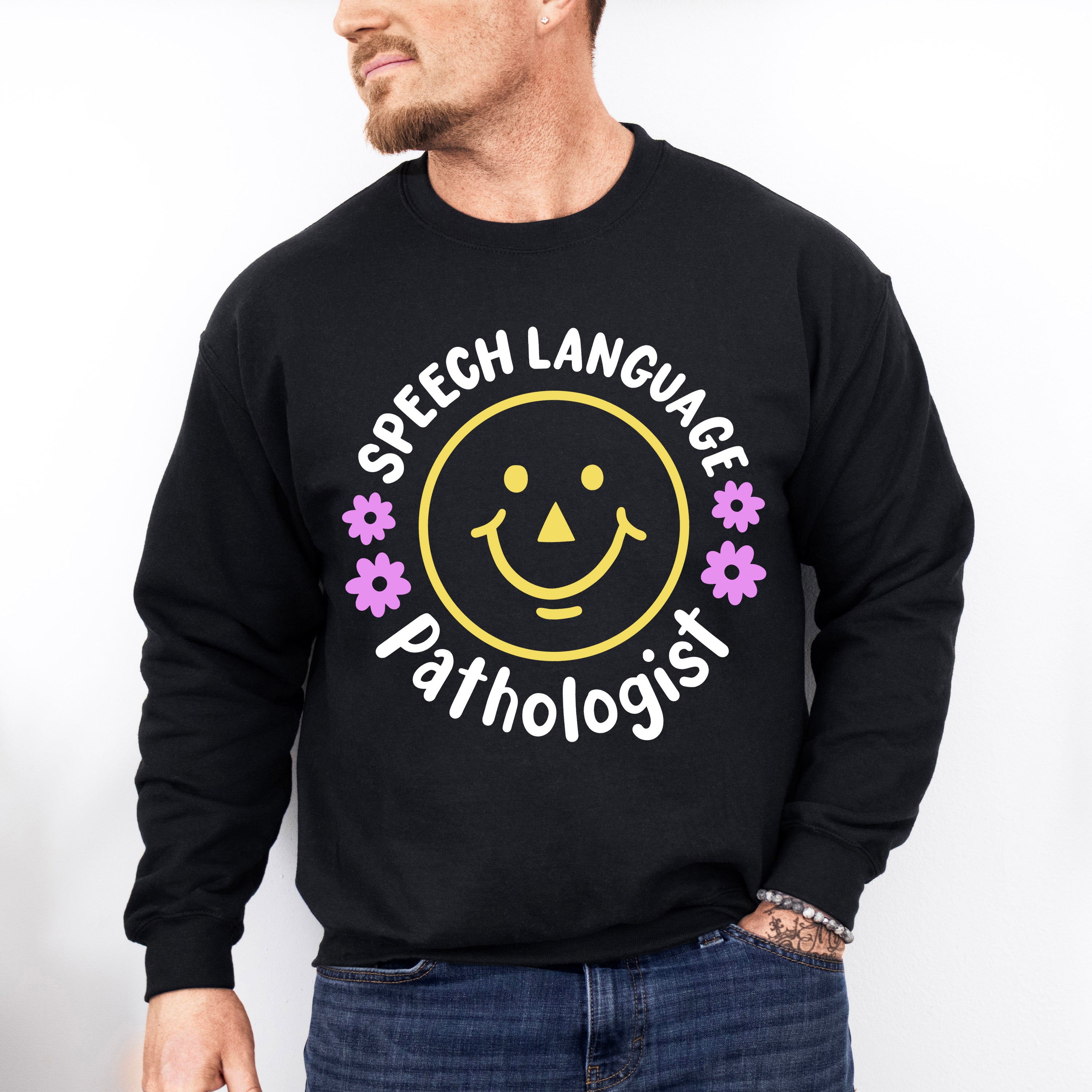 Speech Language Pathologist Design - Therapy Unisex Crewneck T-Shirt Sweatshirt Hoodie
