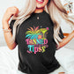 Tanned and Tipsy Design - Summer Theme Unisex Crewneck T-Shirt Sweatshirt Hoodie