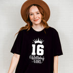 16 Birthday Girl - Sweet 16 Unisex Crewneck T-Shirt Sweatshirt Hoodie
