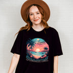 Sweet Summertime Design- Summer Theme Unisex Crewneck T-Shirt Sweatshirt Hoodie