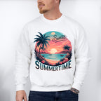 Sweet Summertime Design- Summer Theme Unisex Crewneck T-Shirt Sweatshirt Hoodie