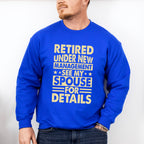 See Spouse For Details Ivory - Retirement Unisex Crewneck T-Shirt Sweatshirt Hoodie