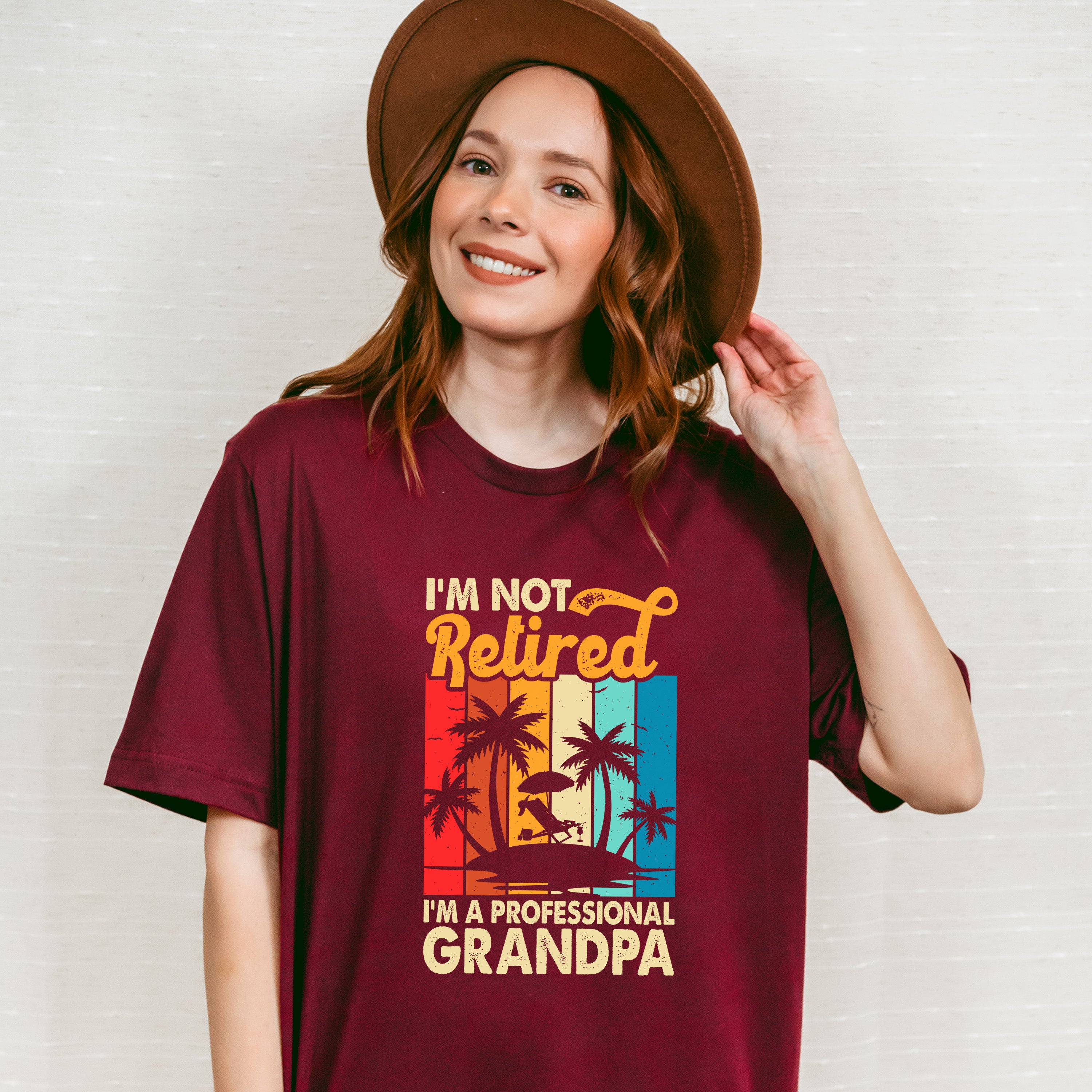 Professional Grandpa Island - Retirement Unisex Crewneck T-Shirt Sweatshirt Hoodie