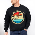 Professional Grandpa Circular Design - Retirement Unisex Crewneck T-Shirt Sweatshirt Hoodie