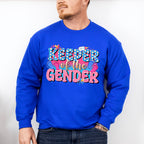 Keeper Of The Gender - Gender Reveal Unisex Crewneck T-Shirt Sweatshirt Hoodie