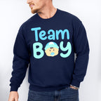 Team Boy - Gender Reveal Unisex Crewneck T-Shirt Sweatshirt Hoodie