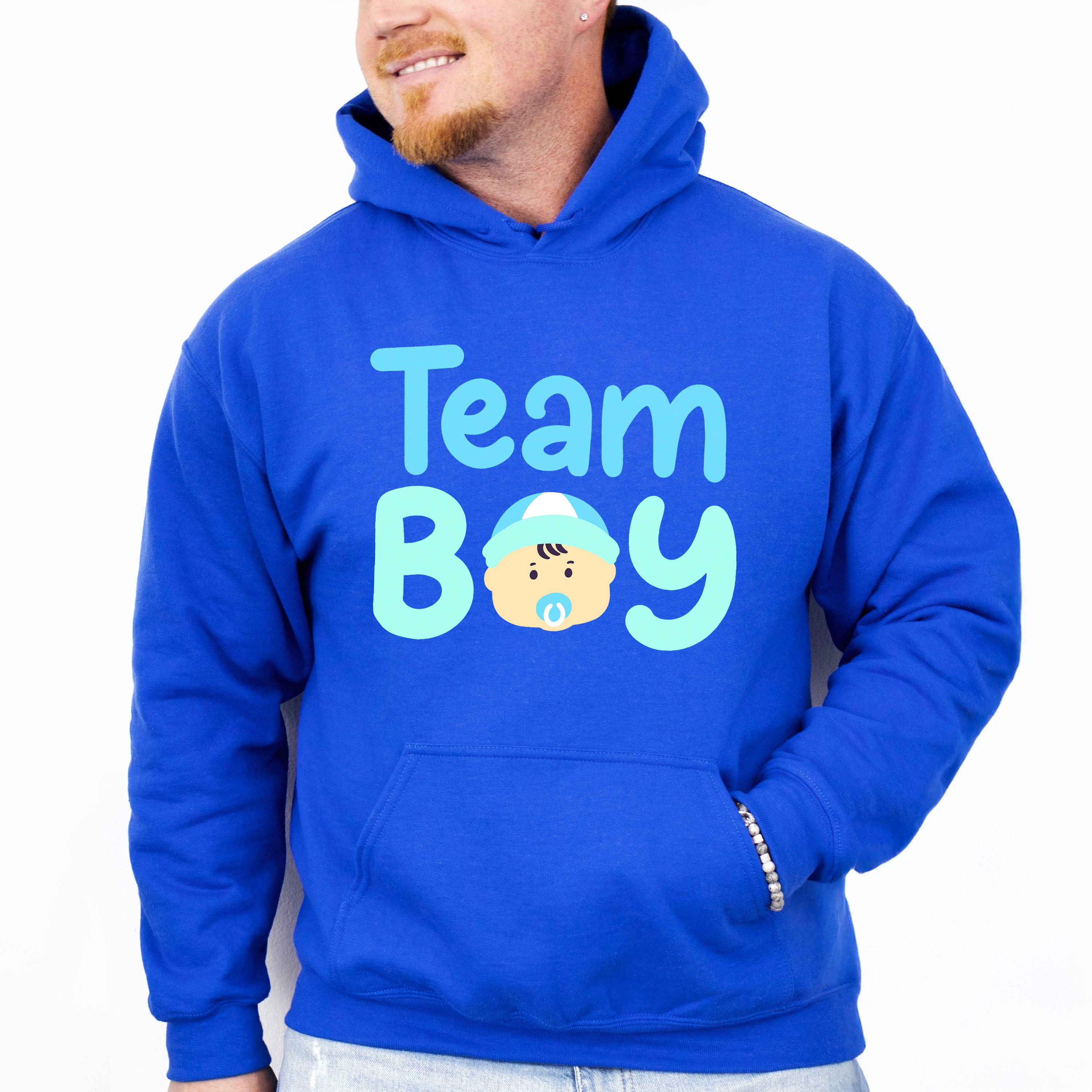 Team Boy - Gender Reveal Unisex Crewneck T-Shirt Sweatshirt Hoodie