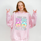 What The Duck Is It - Gender Reveal Unisex Crewneck T-Shirt Sweatshirt Hoodie