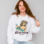 I'm A Better Person When I'm Tan - Summer Theme Unisex Crewneck T-Shirt Sweatshirt Hoodie