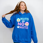 Nuts Or No Nuts - Gender Reveal Unisex Crewneck T-Shirt Sweatshirt Hoodie