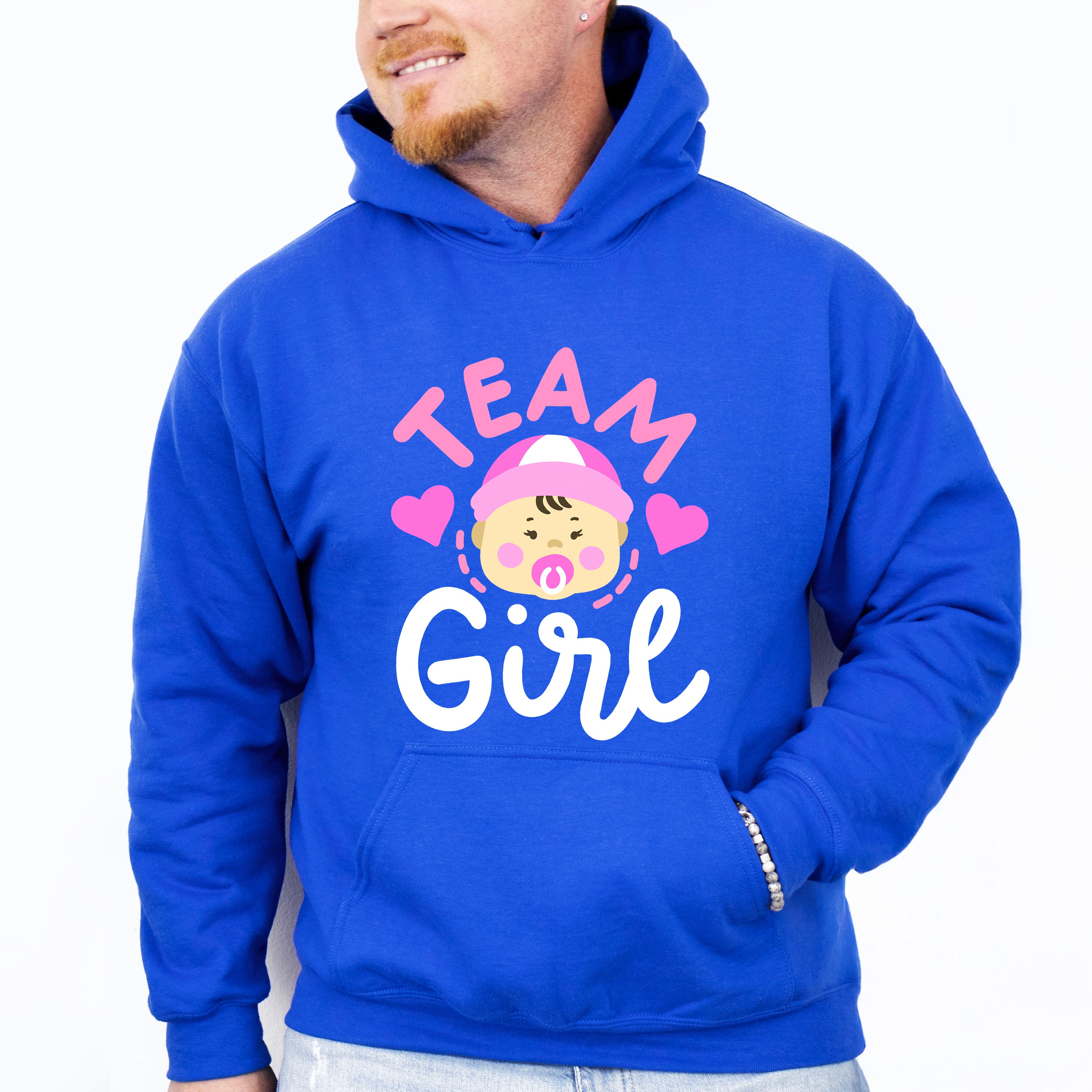 Team Girl - Gender Reveal Unisex Crewneck T-Shirt Sweatshirt Hoodie