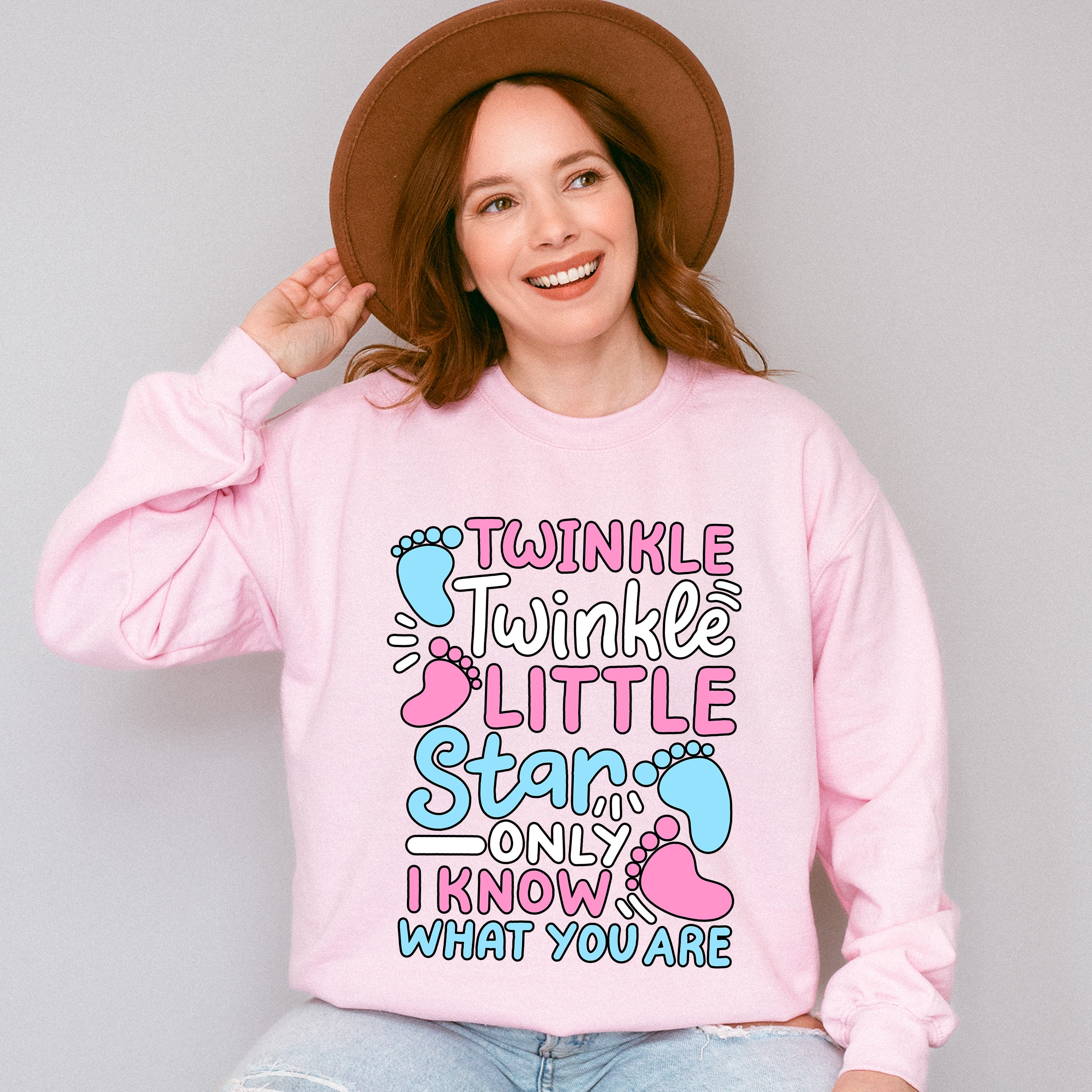 Only I Know What You Are - Gender Reveal Unisex Crewneck T-Shirt Sweatshirt Hoodie