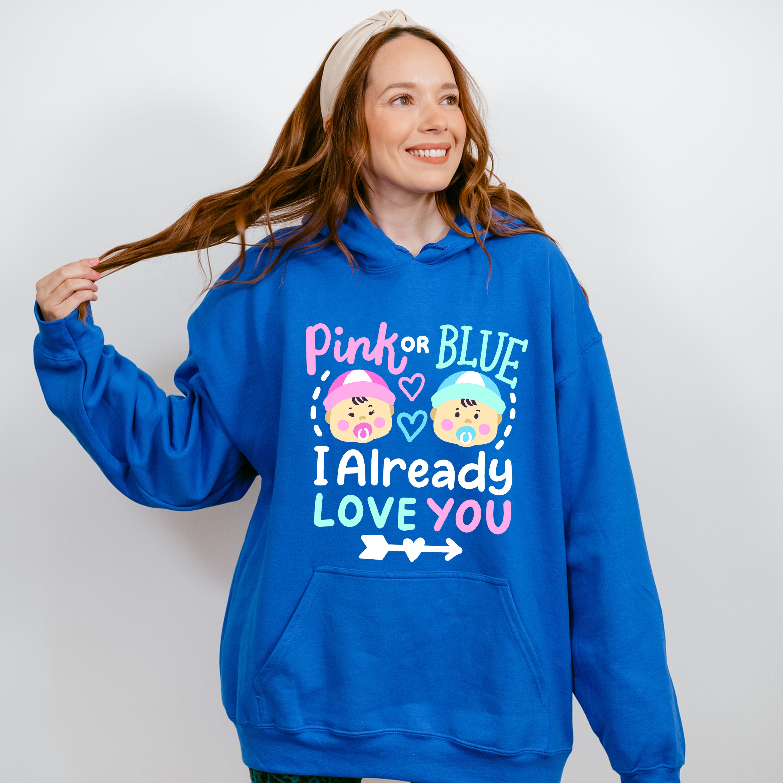 I Already Love You - Gender Reveal Unisex Crewneck T-Shirt Sweatshirt Hoodie