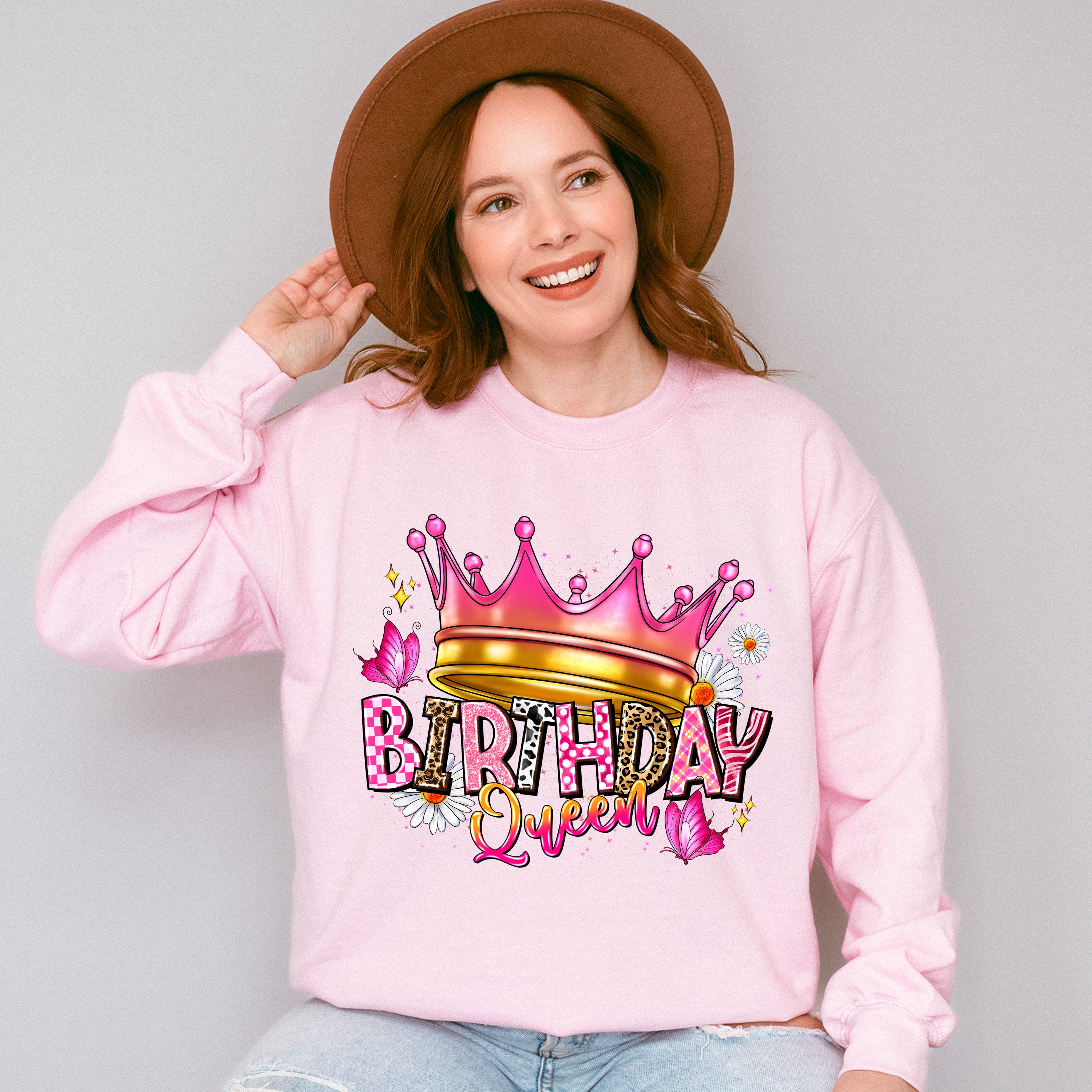 Birthday Queen - Birthday Unisex Crewneck T-Shirt Sweatshirt Hoodie