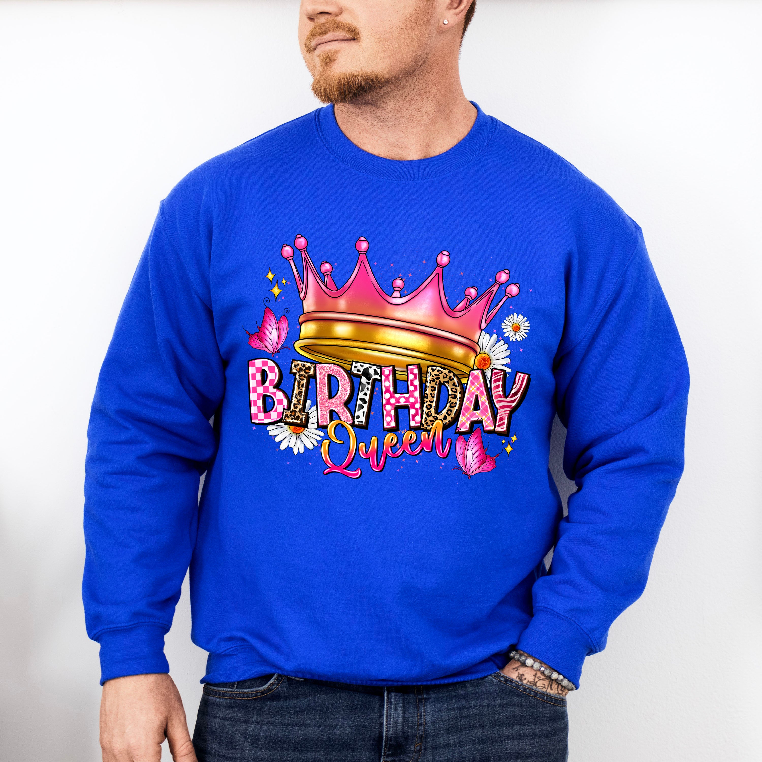Birthday Queen - Birthday Unisex Crewneck T-Shirt Sweatshirt Hoodie