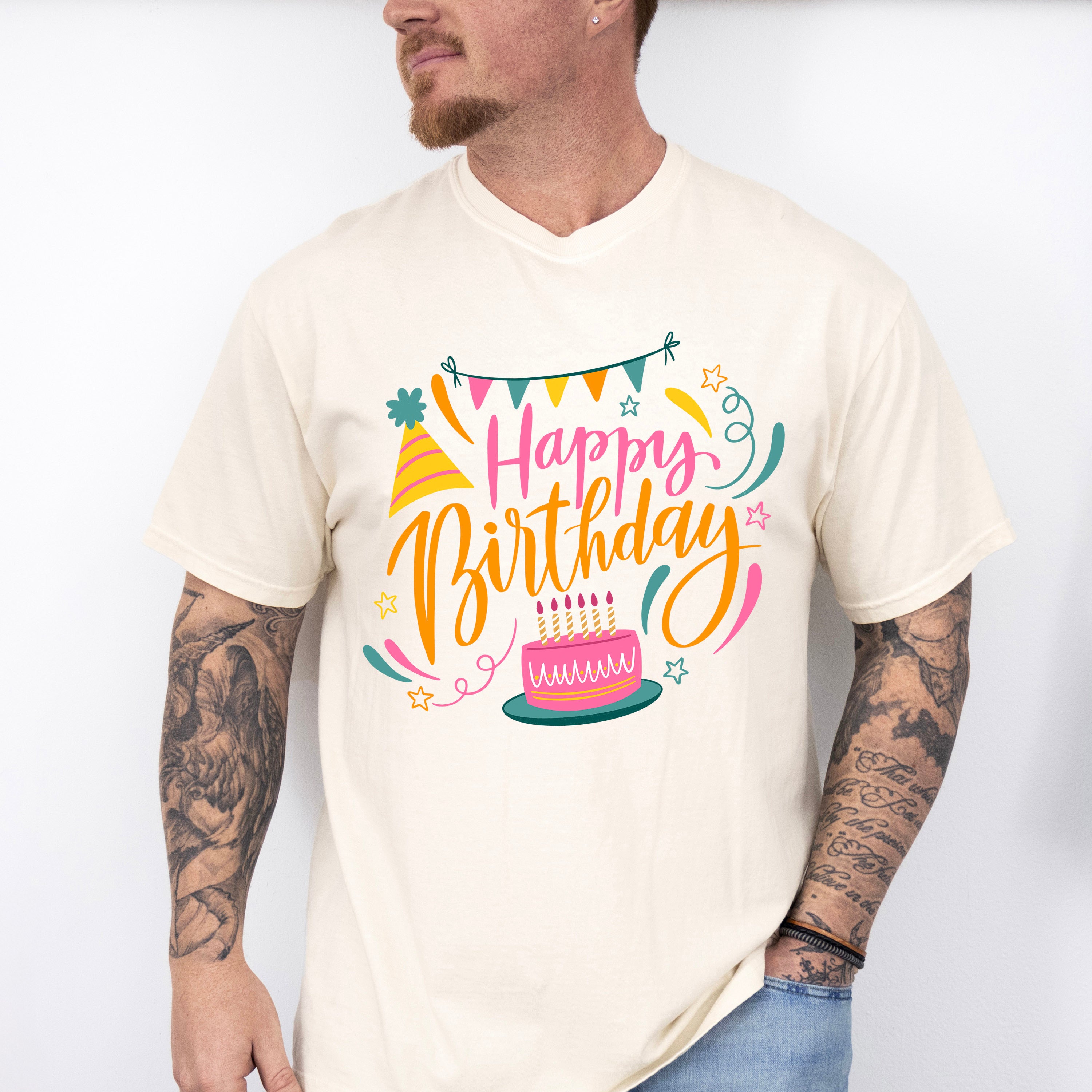 Happy Birthday - Birthday Unisex Crewneck T-Shirt Sweatshirt Hoodie
