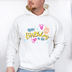 Happy Birthday To You Yellow Design - Birthday Unisex Crewneck T-Shirt Sweatshirt Hoodie