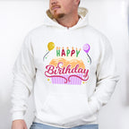Happy Birthday Cake Design - Birthday Unisex Crewneck T-Shirt Sweatshirt Hoodie