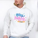 Happy Birthday To You Blue Pink - Birthday Unisex Crewneck T-Shirt Sweatshirt Hoodie