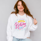 Happy Birthday To You Design - Birthday Unisex Crewneck T-Shirt Sweatshirt Hoodie
