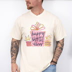Happy Birthday Boxes - Birthday Unisex Crewneck T-Shirt Sweatshirt Hoodie