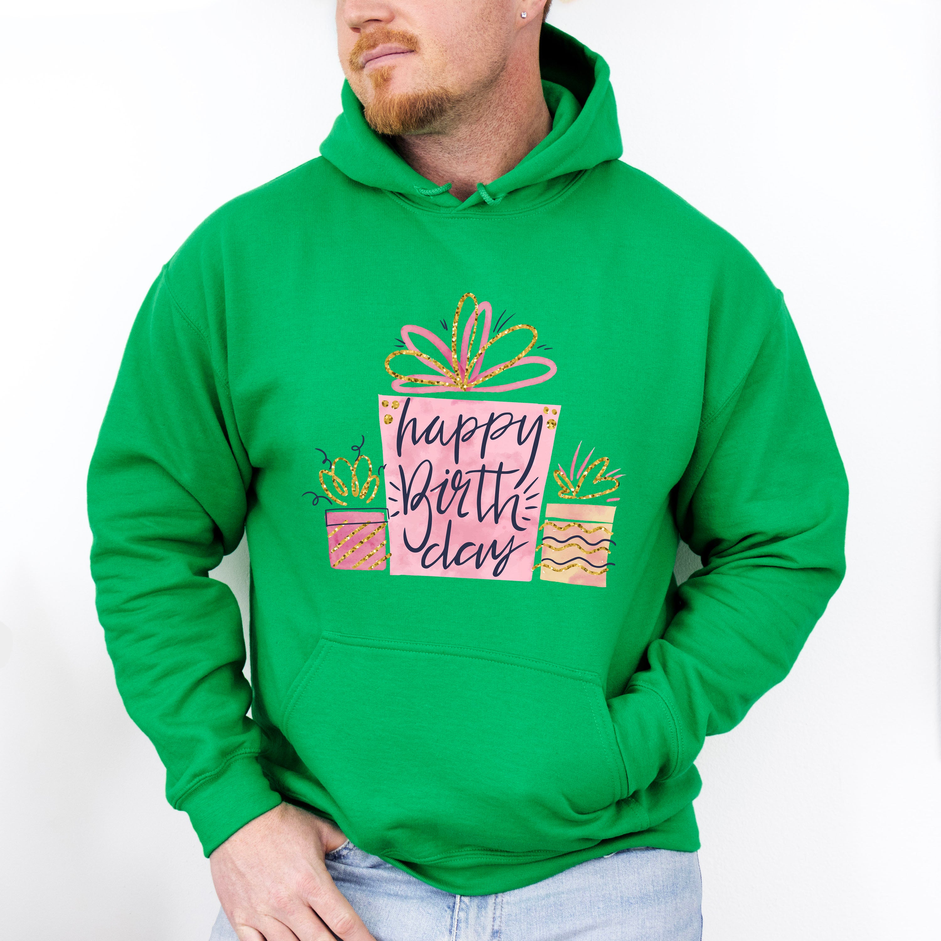 Happy Birthday Boxes - Birthday Unisex Crewneck T-Shirt Sweatshirt Hoodie