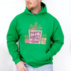 Happy Birthday Boxes - Birthday Unisex Crewneck T-Shirt Sweatshirt Hoodie