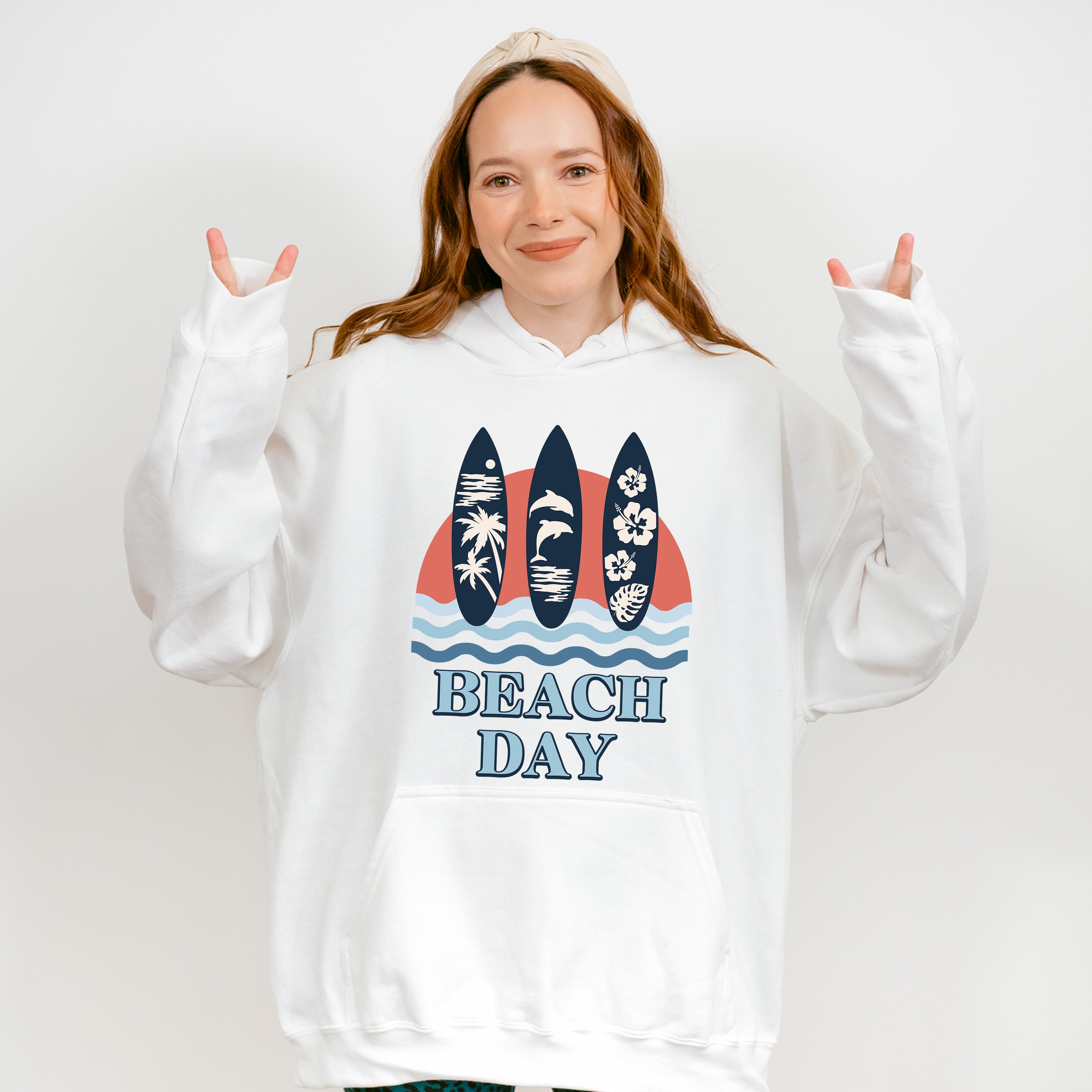 Beach Day - Summer Theme Unisex Crewneck T-Shirt Sweatshirt Hoodie