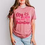 My Cats Are My Valentine - Valentine's Day Unisex Crewneck T-Shirt Sweatshirt Hoodie