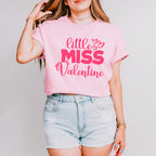 Little Miss Valentine - Valentine's Day Unisex Crewneck T-Shirt Sweatshirt Hoodie