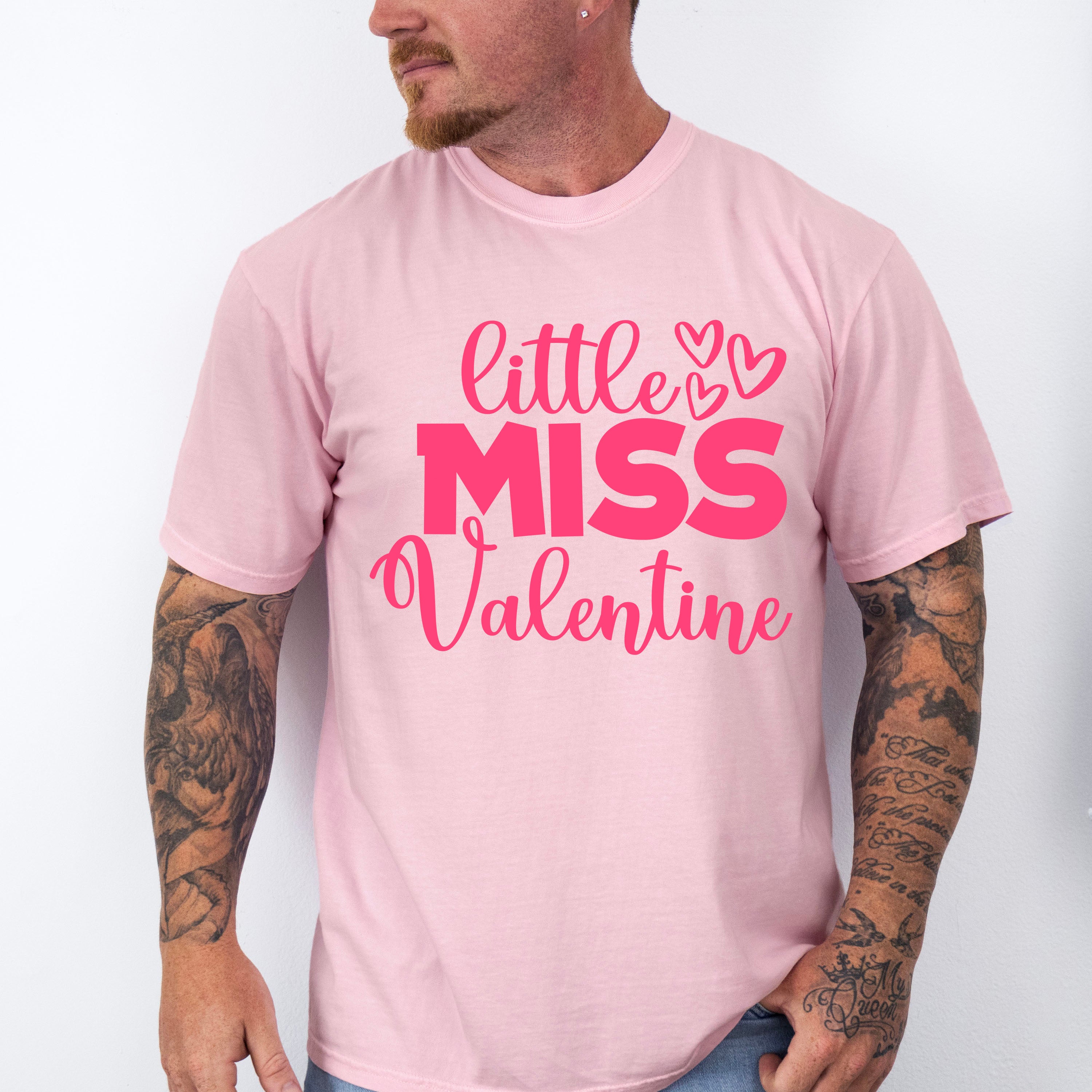Little Miss Valentine - Valentine's Day Unisex Crewneck T-Shirt Sweatshirt Hoodie