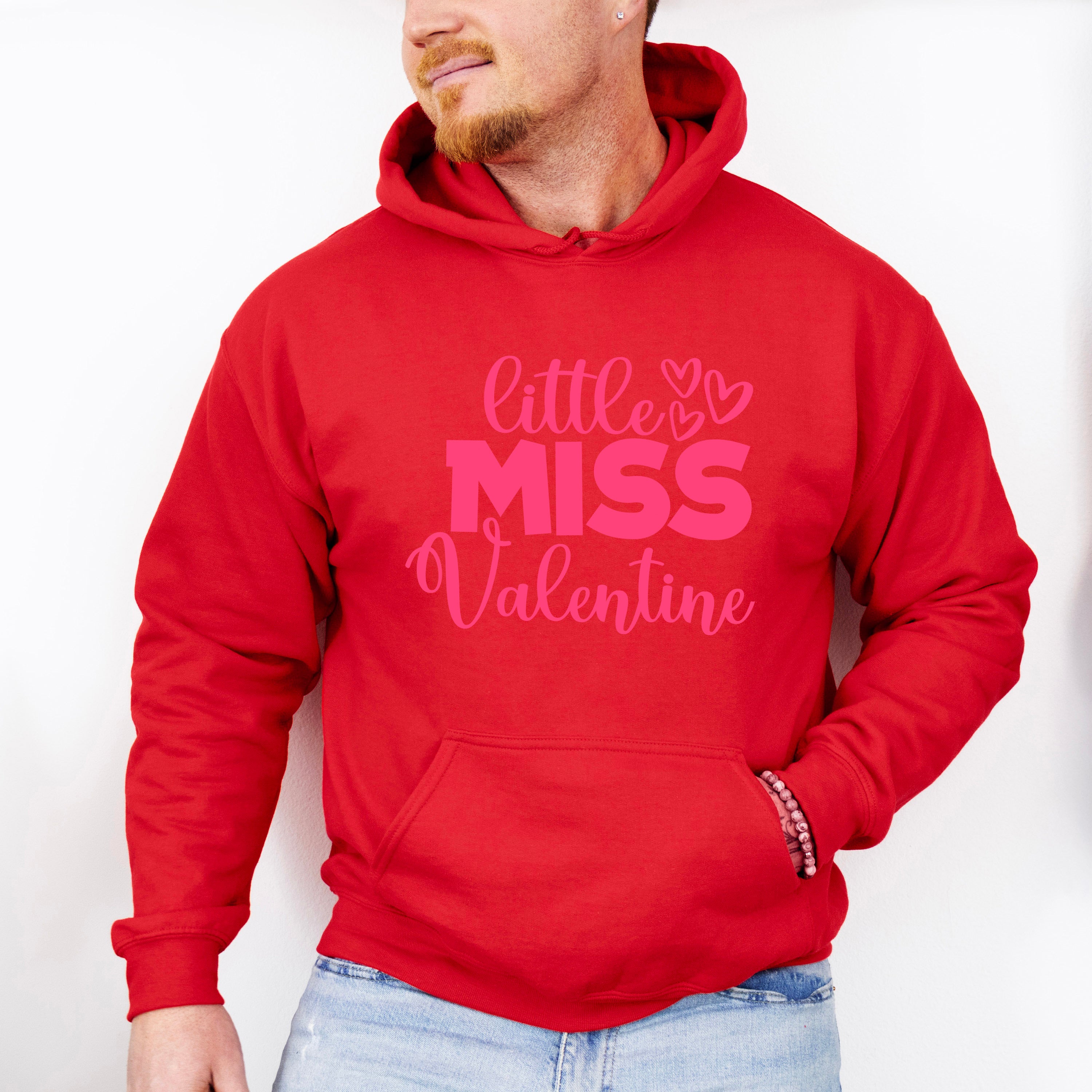 Little Miss Valentine - Valentine's Day Unisex Crewneck T-Shirt Sweatshirt Hoodie