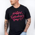 Happy Valentine's Day - Valentine's Day Unisex Crewneck T-Shirt Sweatshirt Hoodie
