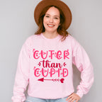 Cuter Than Cupid - Valentine's Day Unisex Crewneck T-Shirt Sweatshirt Hoodie