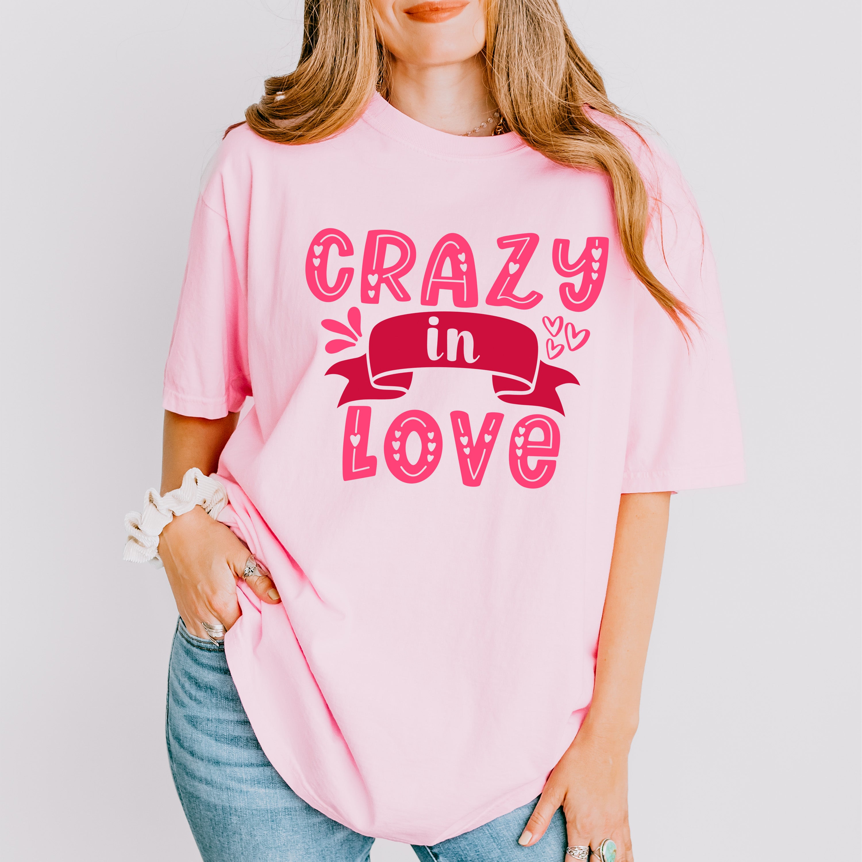 Crazy In Love - Valentine's Day Unisex Crewneck T-Shirt Sweatshirt Hoodie