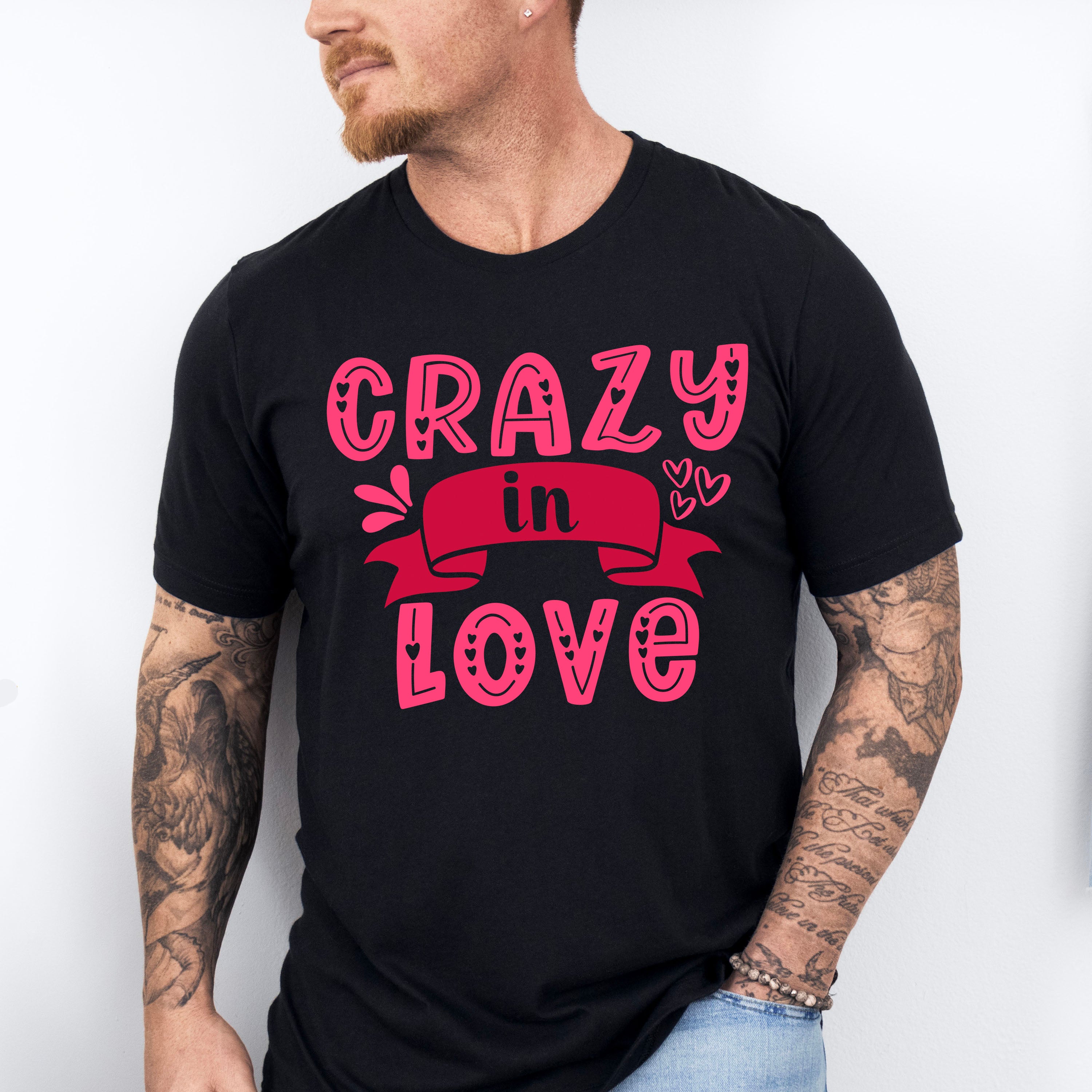 Crazy In Love - Valentine's Day Unisex Crewneck T-Shirt Sweatshirt Hoodie