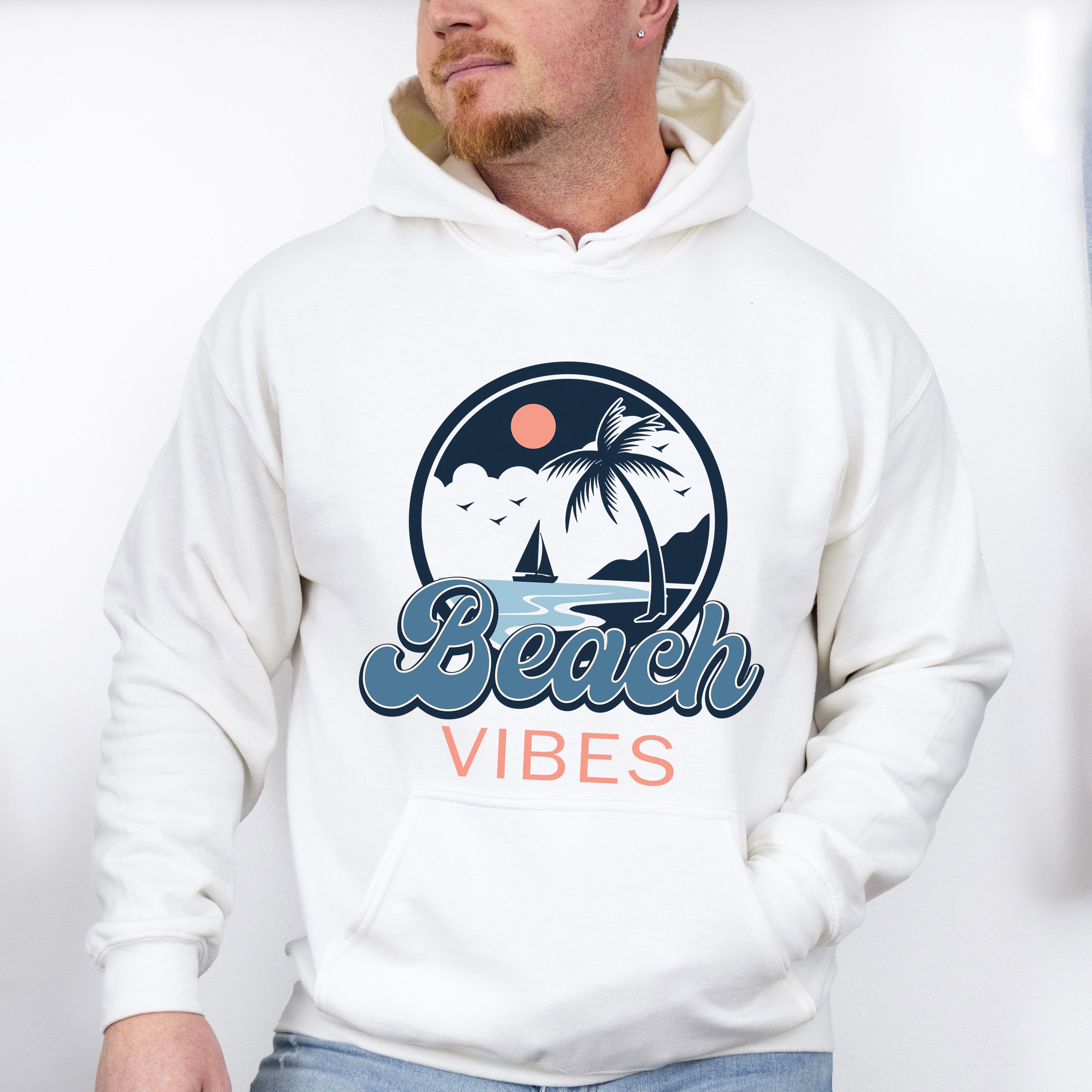 Beach Vibes - Summer Theme Unisex Crewneck T-Shirt Sweatshirt Hoodie
