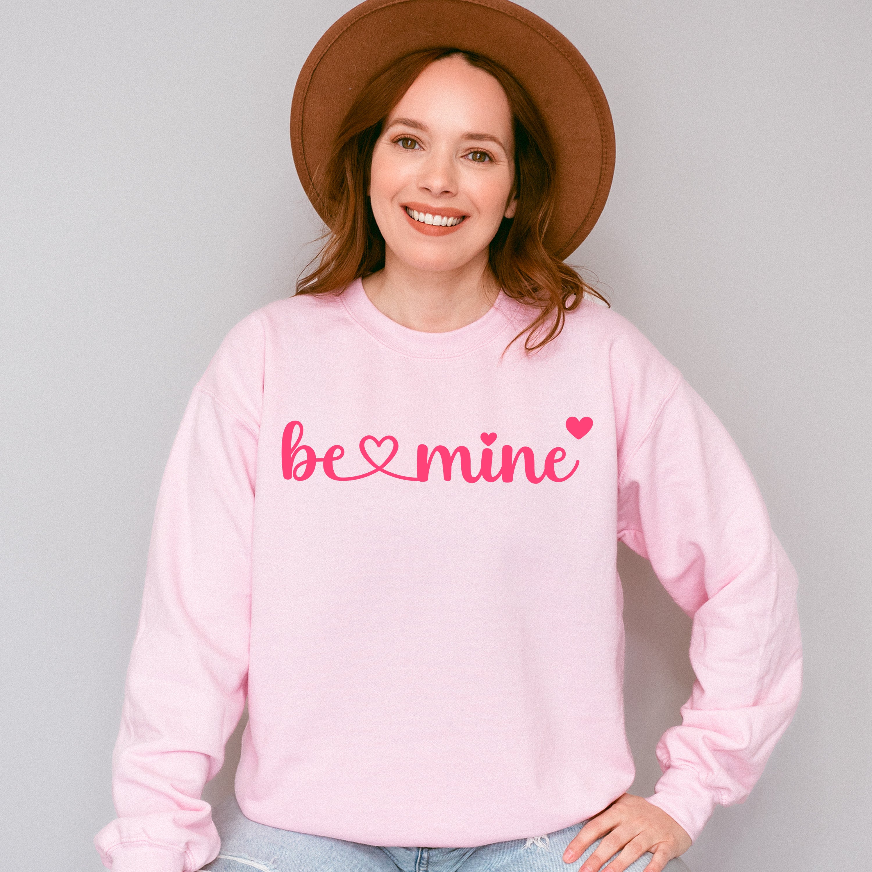 Be Mine - Valentine's Day Unisex Crewneck T-Shirt Sweatshirt Hoodie
