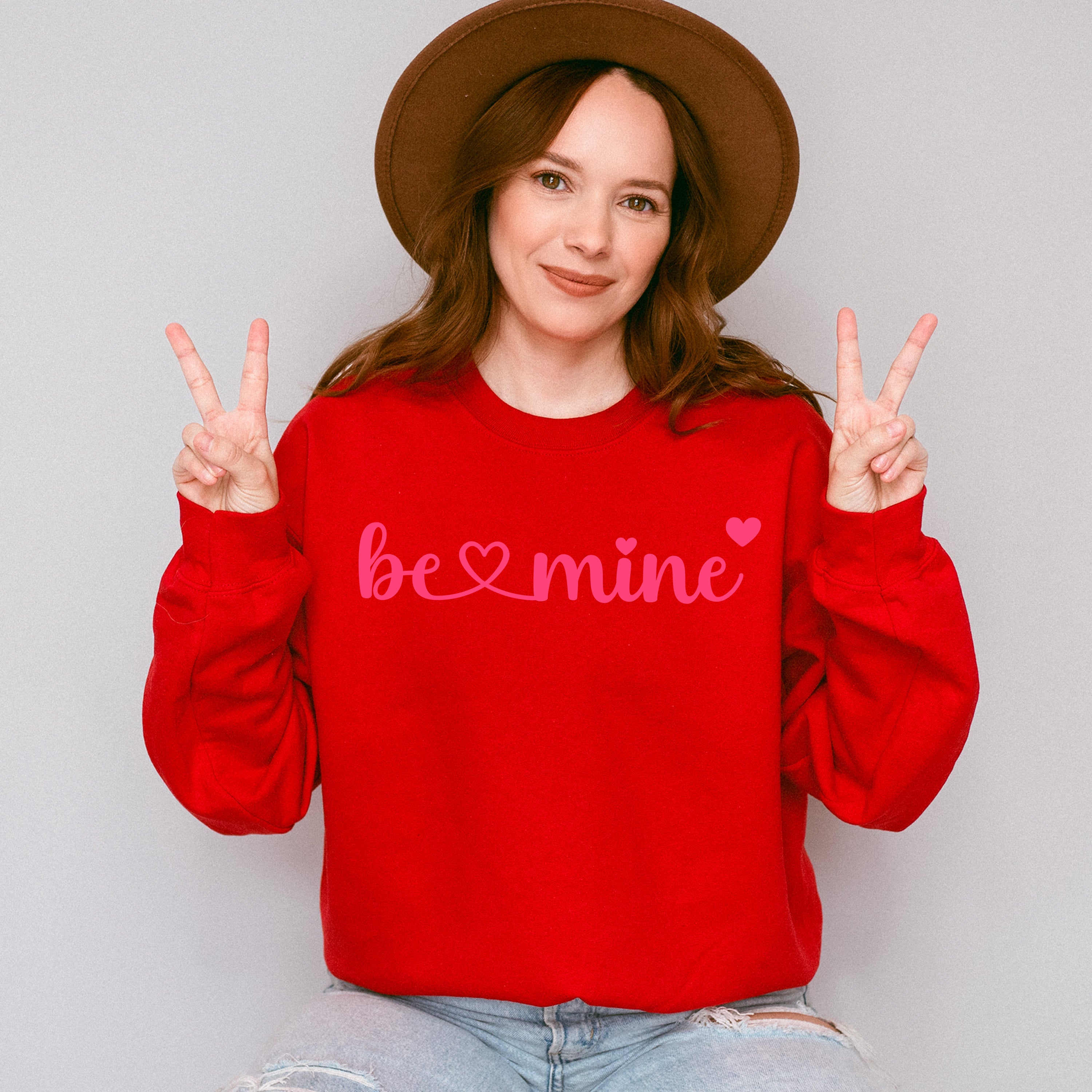 Be Mine - Valentine's Day Unisex Crewneck T-Shirt Sweatshirt Hoodie