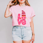 Love Heart Design - Valentine's Day Unisex Crewneck T-Shirt Sweatshirt Hoodie