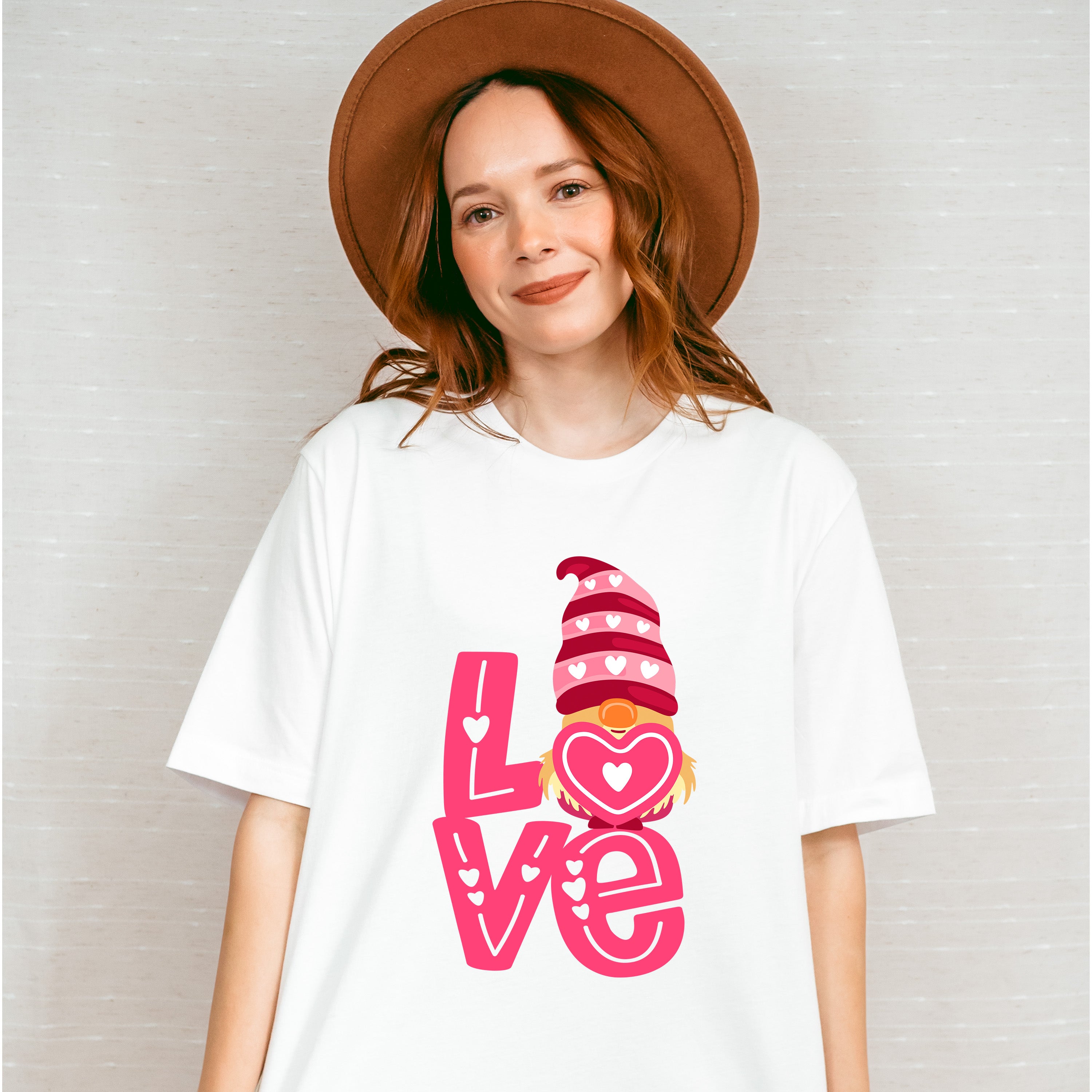 Love Heart Design - Valentine's Day Unisex Crewneck T-Shirt Sweatshirt Hoodie