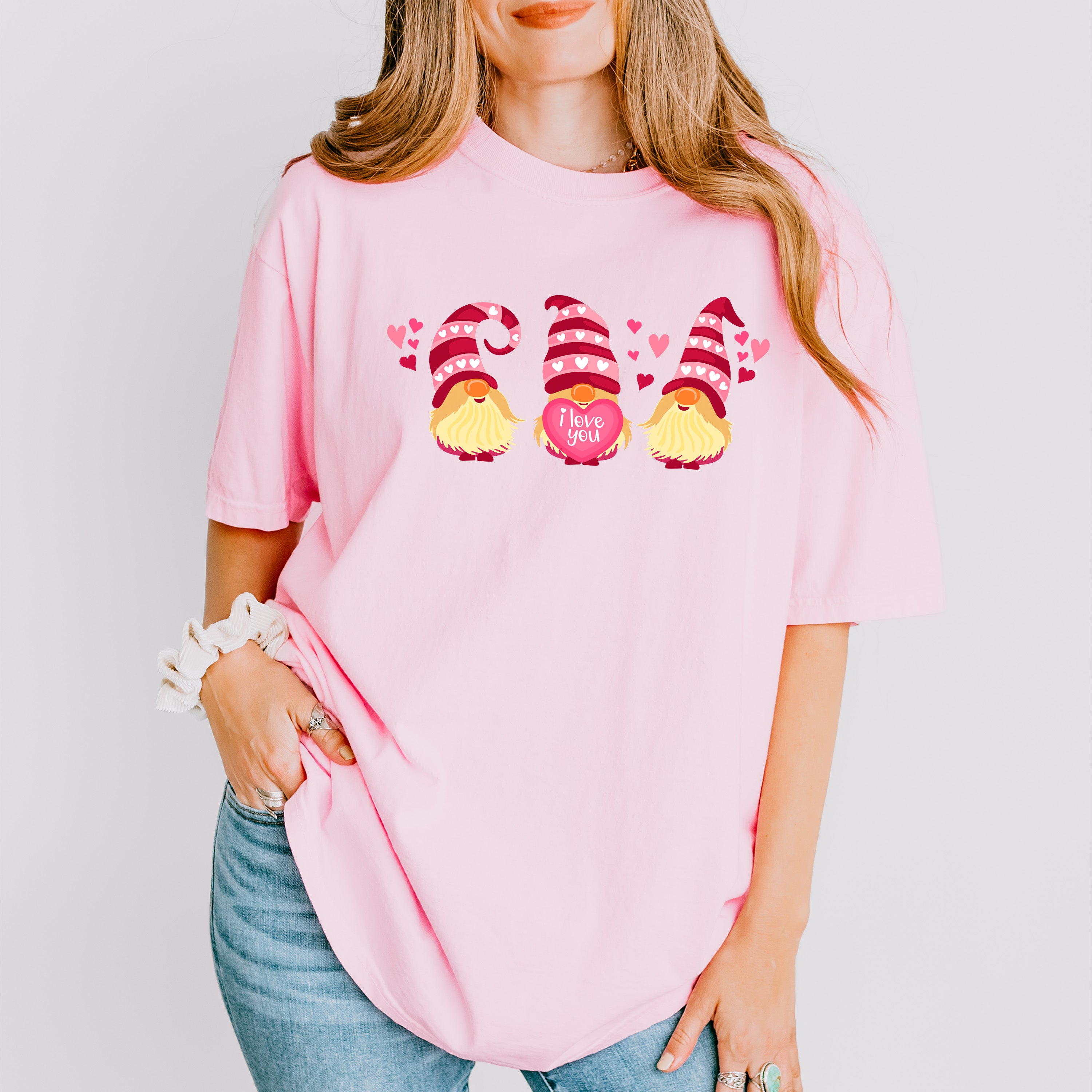 I Love You Design - Valentine's Day Unisex Crewneck T-Shirt Sweatshirt Hoodie