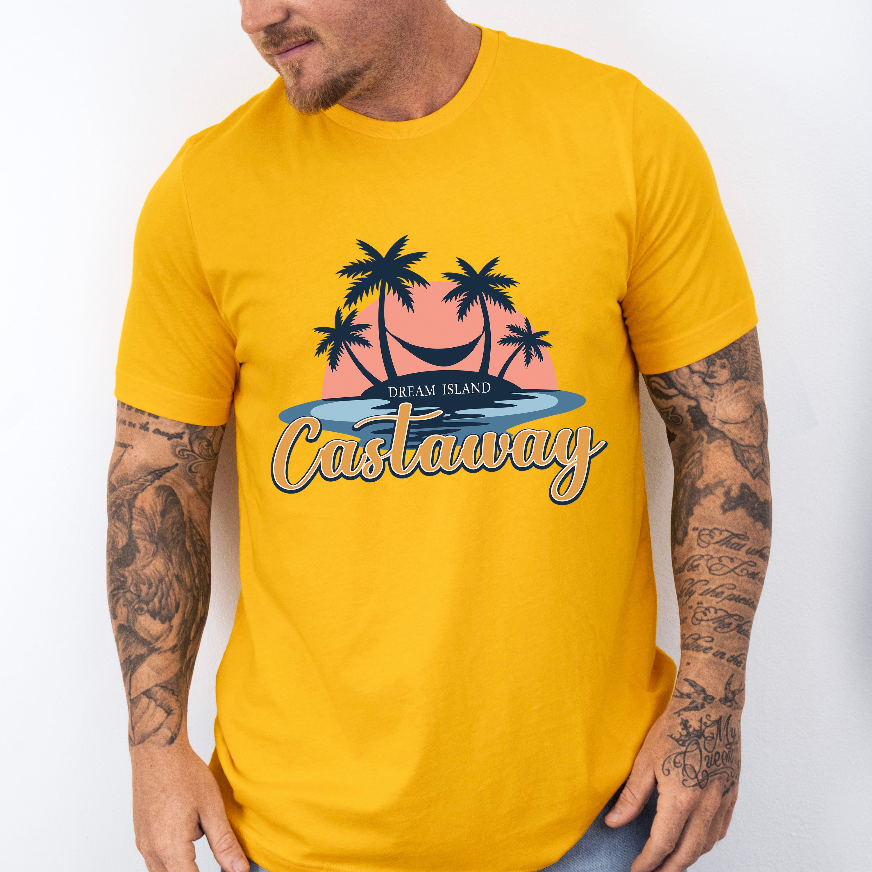 Dream Island Castaway - Summer Theme Unisex Crewneck T-Shirt Sweatshirt Hoodie