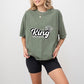 King and Queen Crown - King-Queen Unisex Crewneck T-Shirt Sweatshirt Hoodie