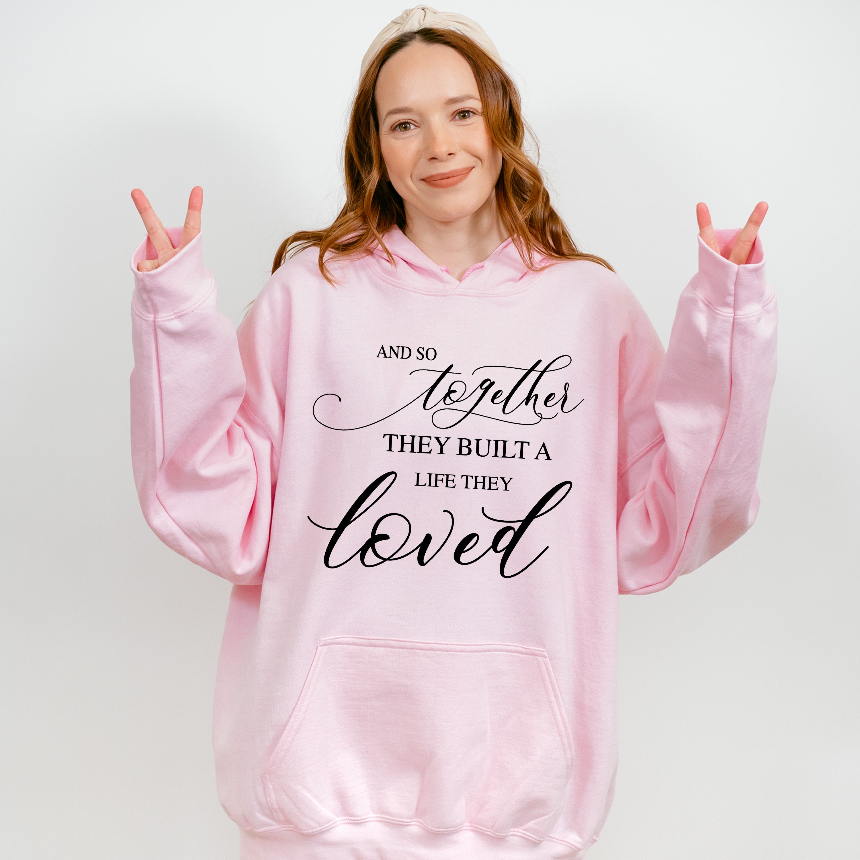 They Built A Life They Loved - Anniversary Unisex Crewneck T-Shirt Sweatshirt Hoodie