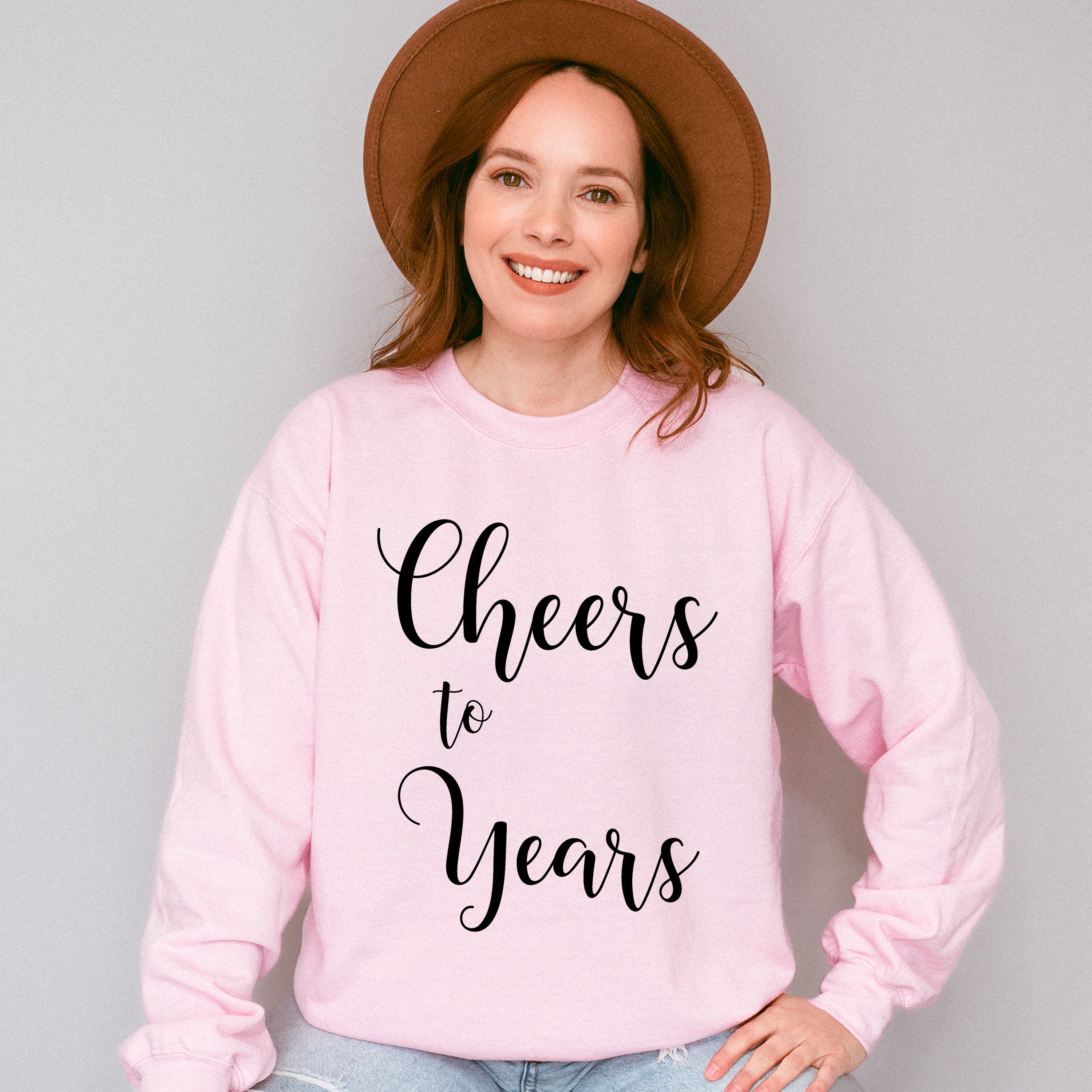 Cheers To Years - Anniversary Unisex Crewneck T-Shirt Sweatshirt Hoodie