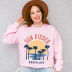 Sun Kissed Beach Life - Summer Theme Unisex Crewneck T-Shirt Sweatshirt Hoodie