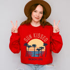Sun Kissed Beach Life - Summer Theme Unisex Crewneck T-Shirt Sweatshirt Hoodie