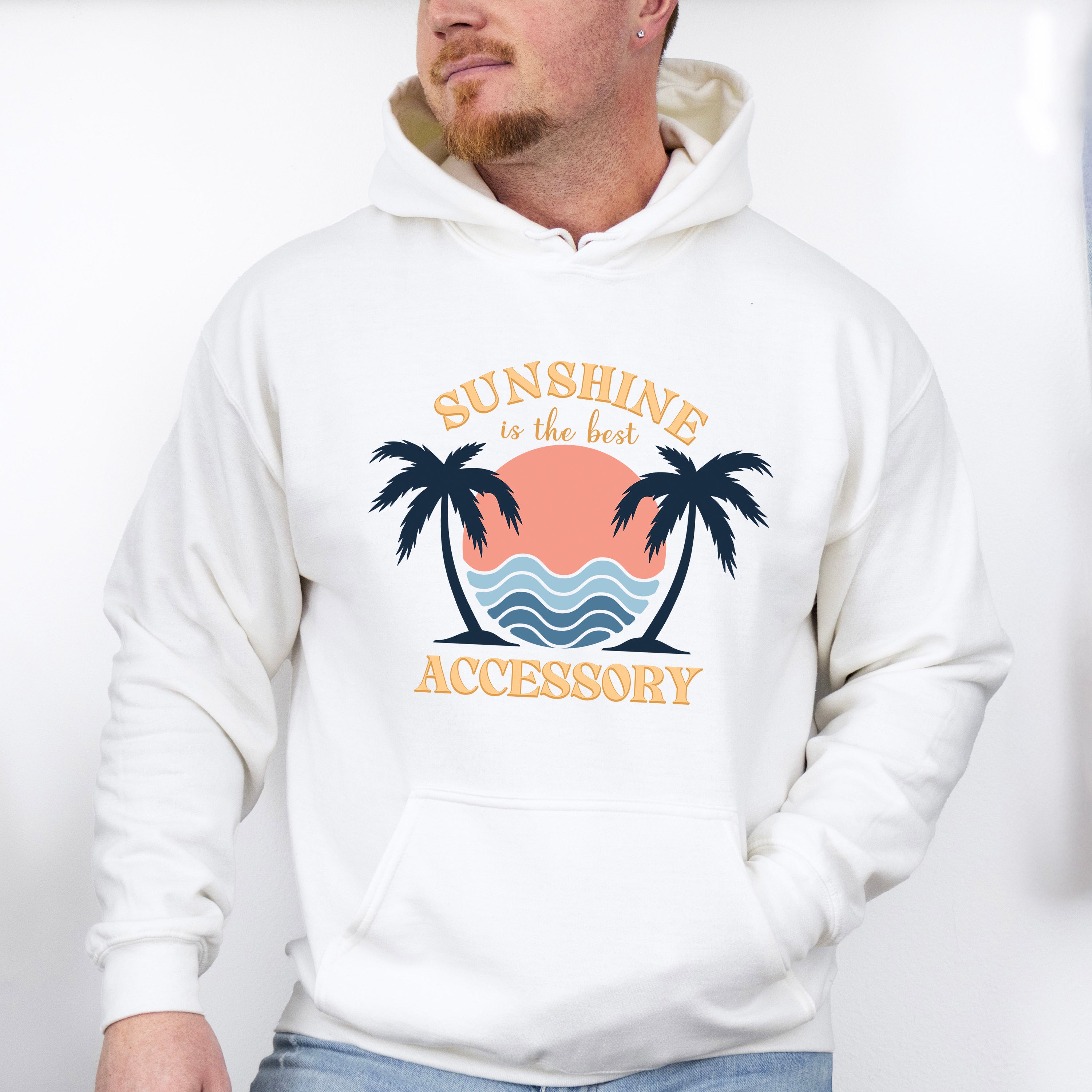 Sunshine Is The Best Accessory - Summer Theme Unisex Crewneck T-Shirt Sweatshirt Hoodie