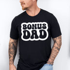 Groovy Bonus Dad - Father's Day Unisex Crewneck T-Shirt Sweatshirt Hoodie